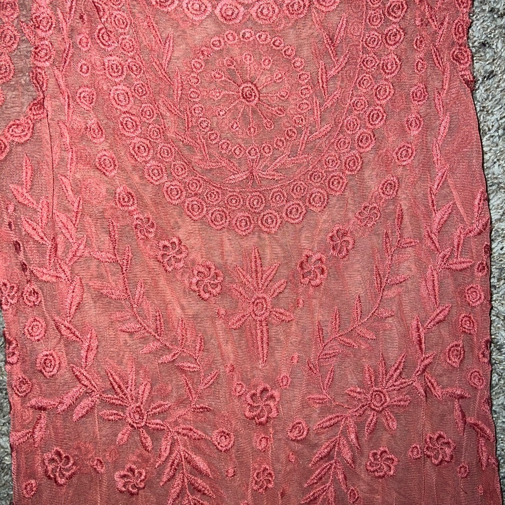 Free People Pink Lace Dress XS - Picture 2 of 3